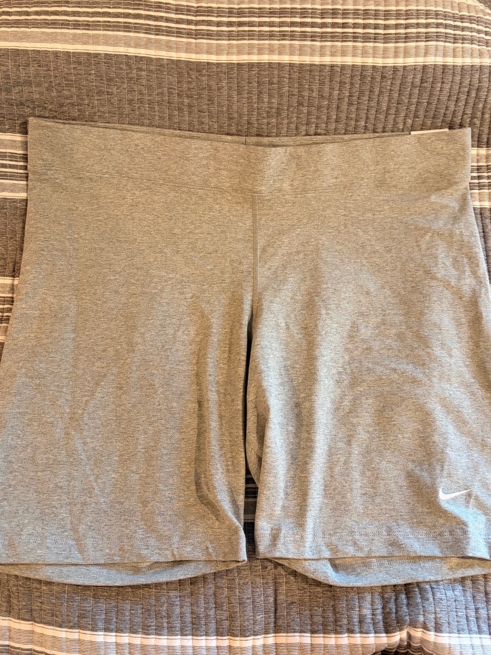 NWT Nike Women’s Size 3x Gray Athletic Bike Shorts